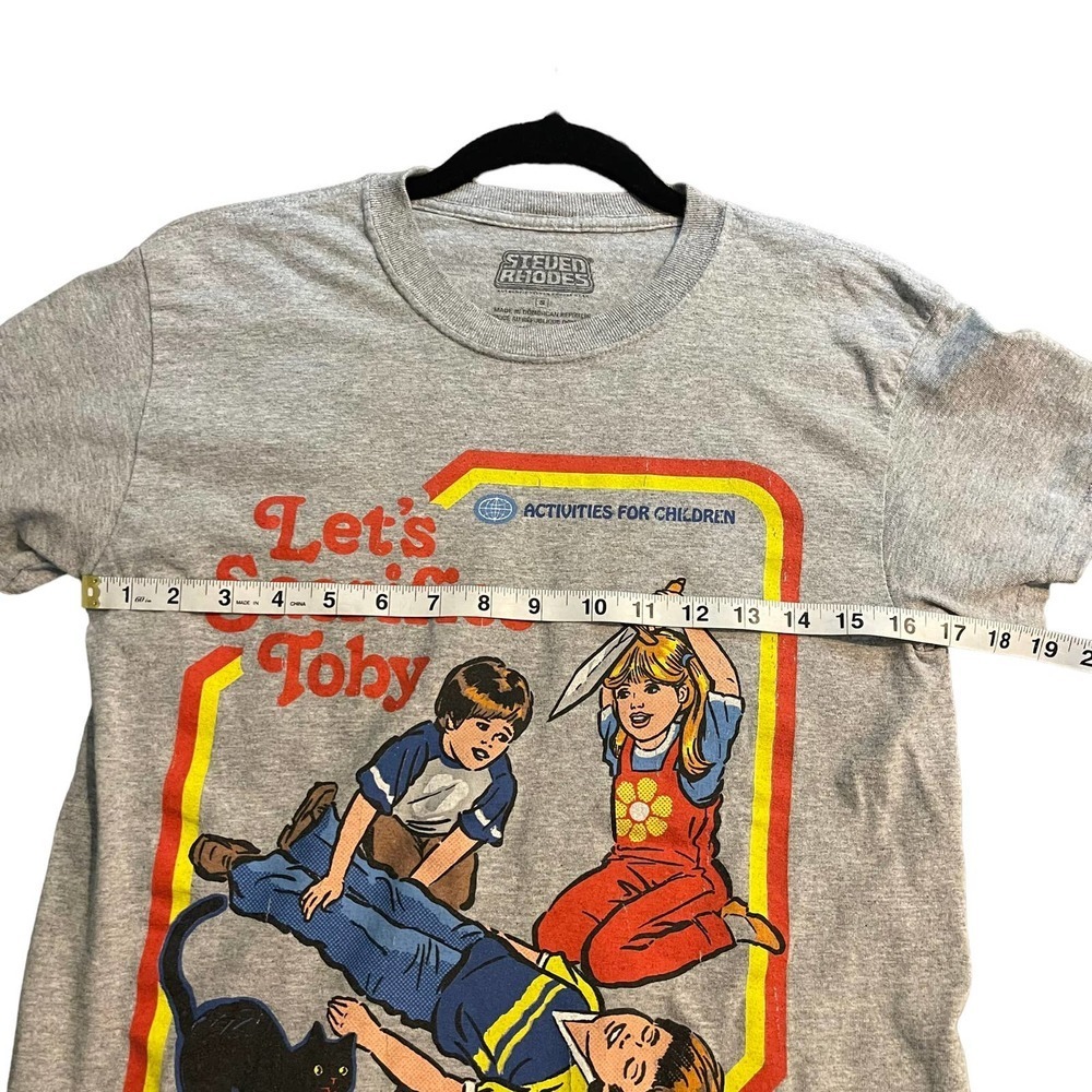 Steven Rhodes Let’s Sacrifice Toby Tee Size Small - image 5